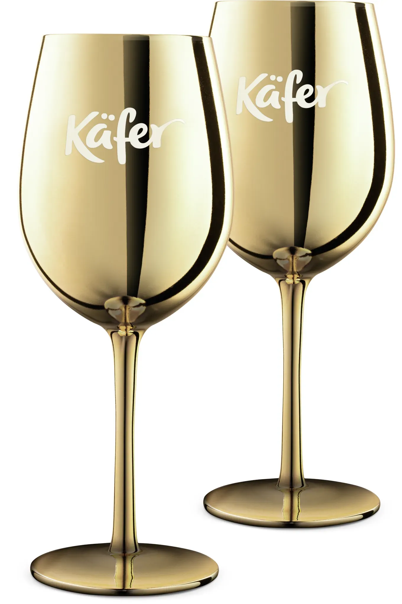 Cocktailglas KÄFER, gold, B:9cm H:23cm Ø:9cm, Kristallglas, Trinkgefäße, Cocktailglas, 600 ml, Höhe ca. 23 cm
