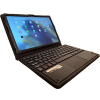 SonnyGoldTech MQ21 für Galaxy Tab A8 10.5 - Bluetooth Tastatur Tasche mit Touchpad für Samsung Galaxy Tab A8 10.5 | Tastatur Hülle für Tab A8 LTE SM-X205 WiFi SM-X200 | Layout Deutsch QWERTZ