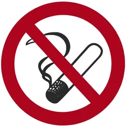 Contacto Schild RAUCHEN VERBOTEN 10 cm