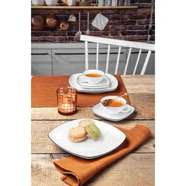SELTMANN WEIDEN Lido Kaffeeservice eckig 18-tlg. black line
