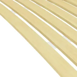 vidaXL Lattenrost mit 24 Latten 120x200 cm
