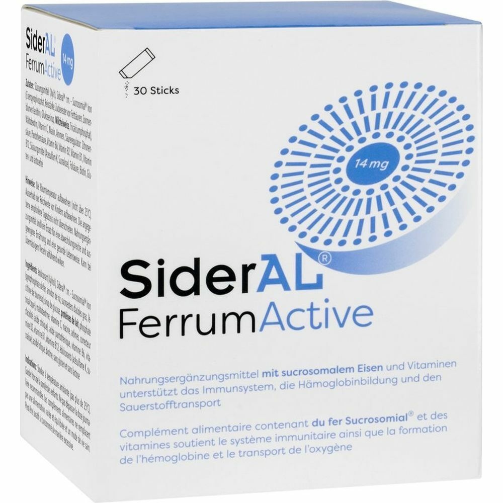 SIDERAL Ferrum Active 30x1,6 g sachet(s)