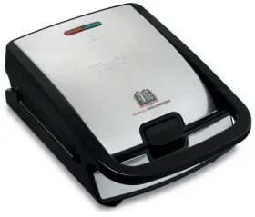 Tefal Waffeleisen Snack Collection, 700 Watt, Beschichteter Sandwich Toaster für Paninis und Waffeln, 1 Waffeleisen