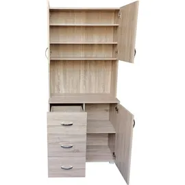 Hti-Living Küchenbuffet Blanca 80 x 180 x 40 cm BEIGE