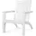 Costway Adirondack Gartenstuhl 73 x 73 x 85 cm weiß