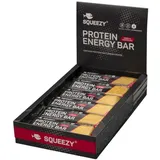 SQUEEZY Riegel Protein Energy Bar Vanille Schokolade 50g | 12 Riegel B