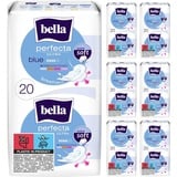 bella Perfecta Ultra Damenbinden Blue mit Flügeln Extra Soft, 7er Pack (7 x 20 Stück) Vorteilspack