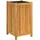 vidaXL Pflanzkübel mit Einlage 42 x 42 x 75 cm Braun