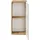 Lomadox Lomado Hängeschrank weiß, Holzwerkstoff, 35x75x22 cm Badezimmer, Badezimmerschränke, Hängeschränke