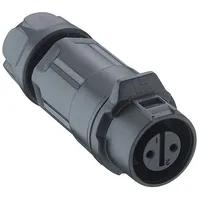 Lutronic 0260 08 Rundsteckverbinder Kupplung, gerade Gesamtpolzahl: 8 1