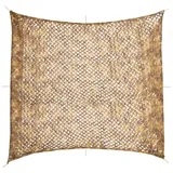 vidaXL Tarnnetz mit Aufbewahrungstasche 416x402 cm Sandfarbe - Beige