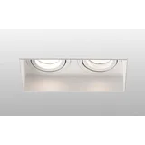 FARO HYDE SQ 2L Einbauleuchte 2 GU10 quadratisch weiß
