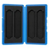 Logilink UA0417 - Schutz-Box für 4x M.2 NGFF/NVMe SSDs, stoßfest blau