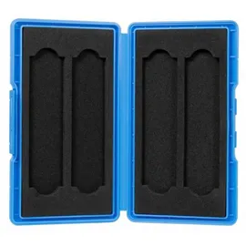 Logilink UA0417 - Schutz-Box für 4x M.2 NGFF/NVMe SSDs, stoßfest blau
