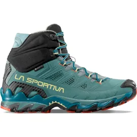 La Sportiva Ultra Raptor II Mid Leather GTX Damen Juniper/Carbon 37 1/2