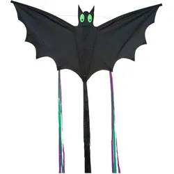 HQ Bat Black Large Kite bunt NO SIZE