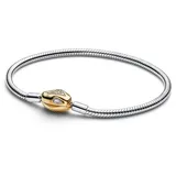 Pandora 563683C01 Damenarmband für Charms mit Schlangenschließe, 21 cm
