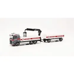 HERPA 316842 1:87 Scania CR 20 ND Baustoff-Hängerzug 