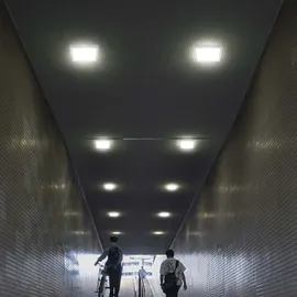 V-Tac LED Deckenlampe Wohnzimmerleuchte Flurlampe Aufbau-panel quadratisch Küchenleuchte, Kunststoff weiß, 18w 1980lm 6500k kaltweiß, L 21,4 cm, 2er Set