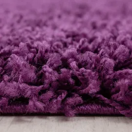 Ayyildiz Hochflorteppich Life 1500 Violett 60 cm x 110 cm