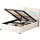 XDOVET Doppelbett(140x200cm,Beige)Polsterbett,Familienbett,Plattformbett mit LED-Beleuchtung,Modernes Bettgestell mit Stauraum - Beige