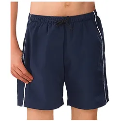 Badehose TRIGEMA "TRIGEMA Strand/Freizeitshorts", Jungen, Gr. 152, Normalgrößen, blau (navy), Polyamid, sportlich, Badehosen