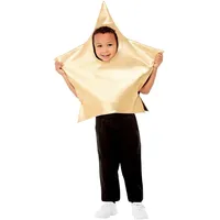 Smiffys Kleinkind-Kostüm Shining Star, Gold, Einteiler Halloween