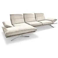 KOINOR Ecksofa Francis Stoff Beige Creme 284 cm