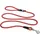 Curli Stretch Comfort Leash Red M