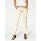 Heine Skinny Jeans in ecru | Gr.: 19