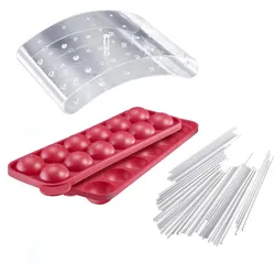 Westmark Cake Pop Set Silikon Backform Kuchenform Backzubehör Kuchen Gepäckform