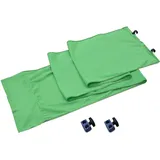 Manfrotto Panoramic Background Connection Kit2.3 (Chromakey Grün) #7945