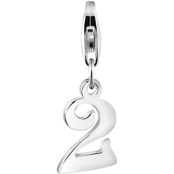 Nenalina Anhänger Zahl 1 Geburtstag Talisman 925 Silber Damen 