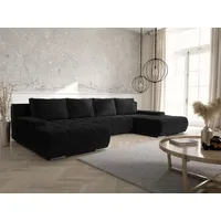 Fun Möbel Wohnlandschaft Sofa mit Schlaffunktion VOGAR Stoff Poso