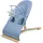 Kinderkraft MIMI NORDIC BREEZE Babywippe, Spielbügel mit 2 Spielzeuge, verstellbare Rückenlehne, Weiches Material, Minimalistische Skandinavisches Design, Zusammenklappbar, Blue