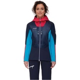 Mammut Eisfeld SO Hybrid Hooded Jacket Women night-azalea 50447 S