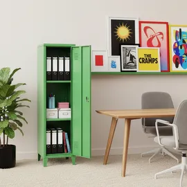 [en.casa] Einzelspind Kurikka 137x38x38 cm Apfelgrün