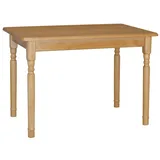 Küchentisch Esstisch Speisetisch Tisch Kiefer Alder Farbe - 80 x 80 cm