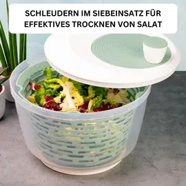Westmark Spinderella Salatschleuder 4,4 l mint-grün