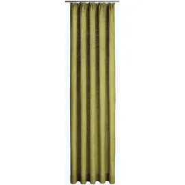 Wirth Vorhang WIRTH "Holmsund 288g/qm" Gr. 7, grün (hellgrün), B:132cm H:255cm, Chenille, Polyacryl, Gardinen