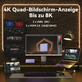 GEEKOM Mini-PC AMD Ryzen 7  Windows 11 Pro  SSD