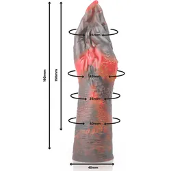 EPIC LILITH DILDO - Teuflisch weibliches Erlebnis für unvergessliche Momente