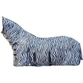 HKM Fliegendecke mit Halsteil Zebra mit Bauchlatz, M