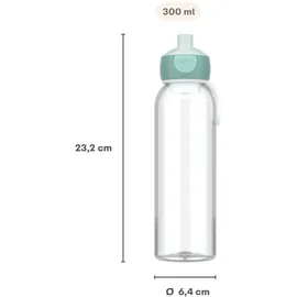 Mepal Wasserflasche Pop-Up Campus Cool Mint 0,5 l
