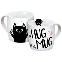 Geda Labels Tasse Hug in a Mug Porzellan 300ml