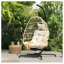 Home Deluxe Hängesessel LOMA (1-Sitzer, Beige