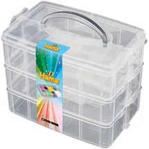 Dan Hama 6750 Sortierbox für Bügelperlen und Zubehör 19x15x24cm
