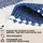 OTTO home Benja Handwebteppich 60 x 110 cm Blau/Weiß
