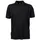 Tee Jays Luxus Piqué schwarz S