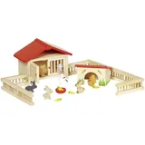 GoKi Hasenstall mit Inhalt